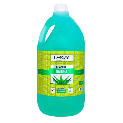 Shampoo profissional babosa Lanzy Cosméticos 5 litros