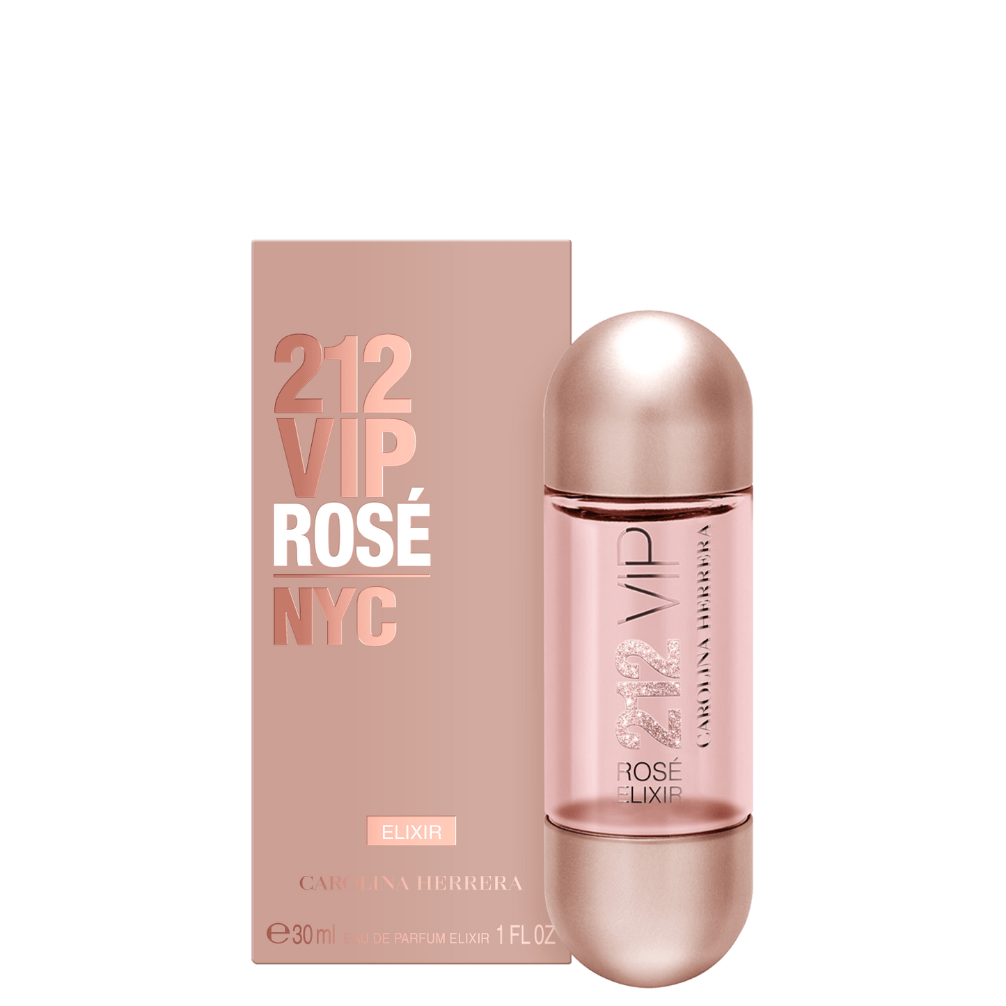 212 VIP Rosé Elixir Carolina Herrera Eau de Parfum - Perfume Feminino 80ml
