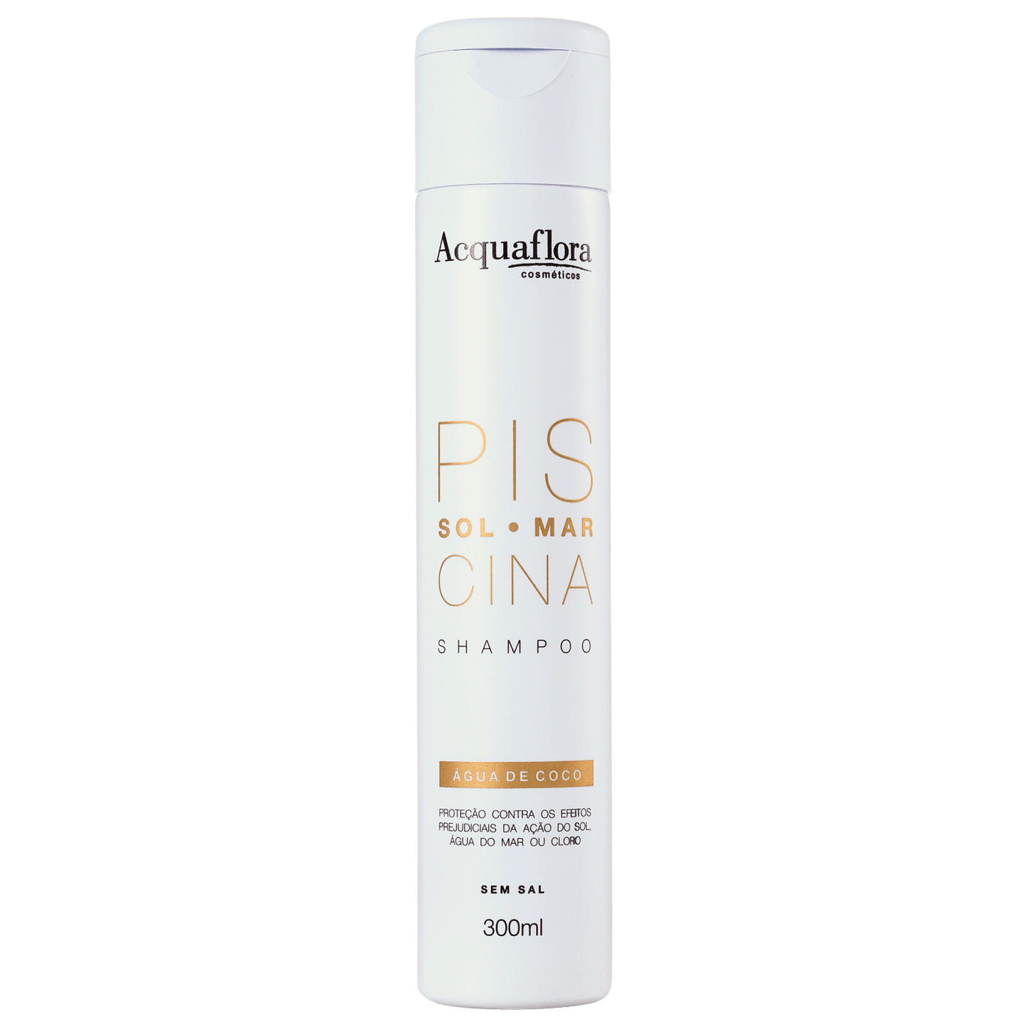 Acquaflora Sol Mar Piscina - Shampoo sem Sal 300ml