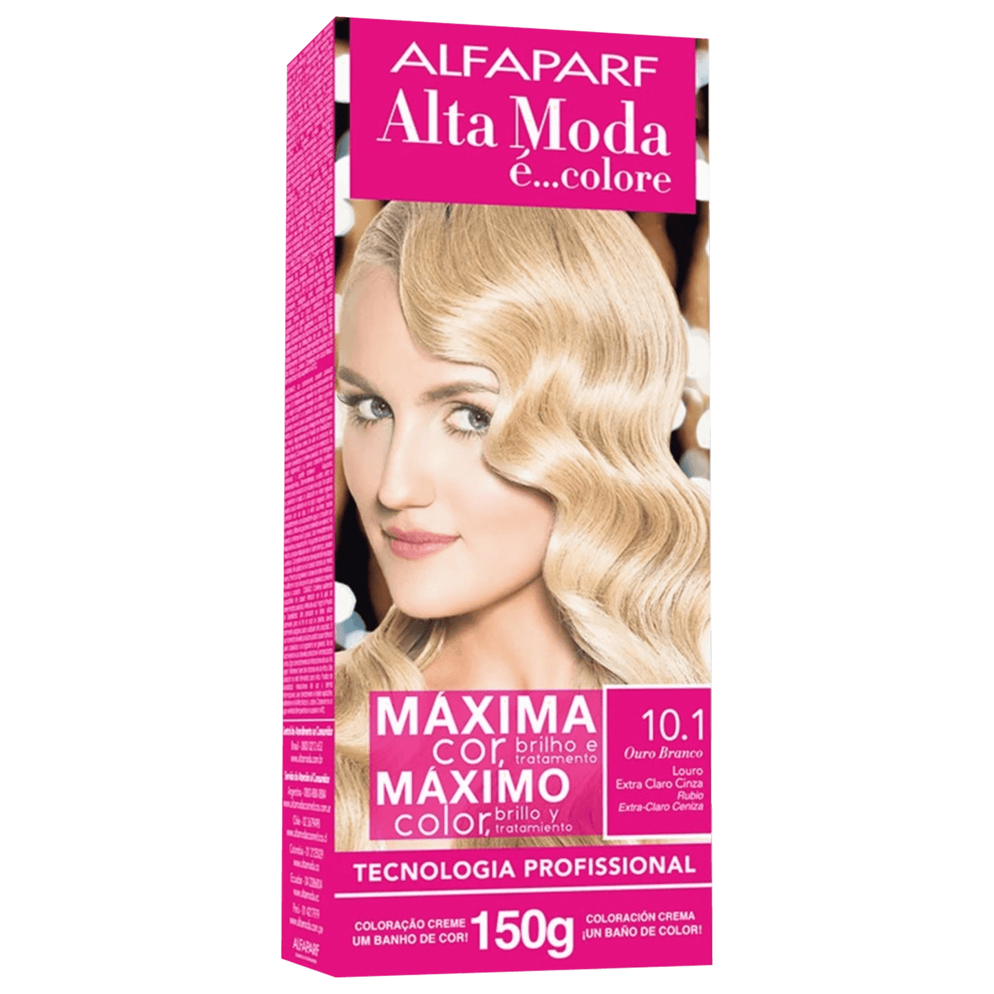 Alta Moda é... Colore 10.1 Louro Extra Claro Cinza - Coloração Permanente 150g