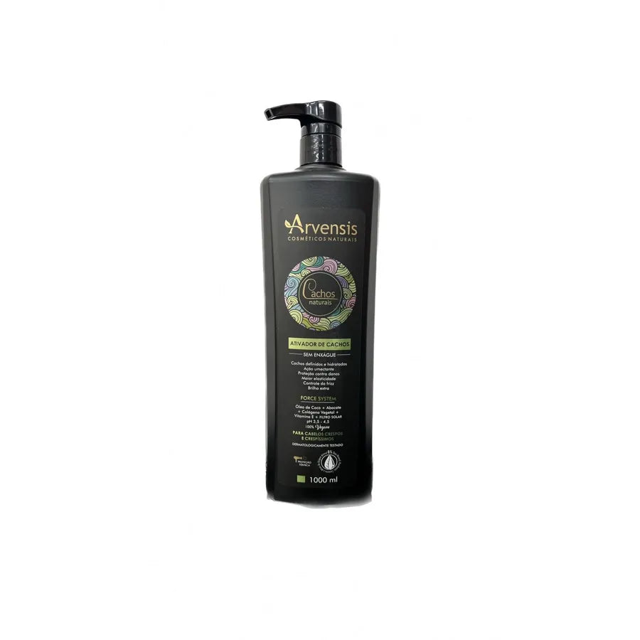 Arvensis Cosméticos Naturais Cachos Naturais Crespos e Crespíssimos - Ativador de Cachos 1L