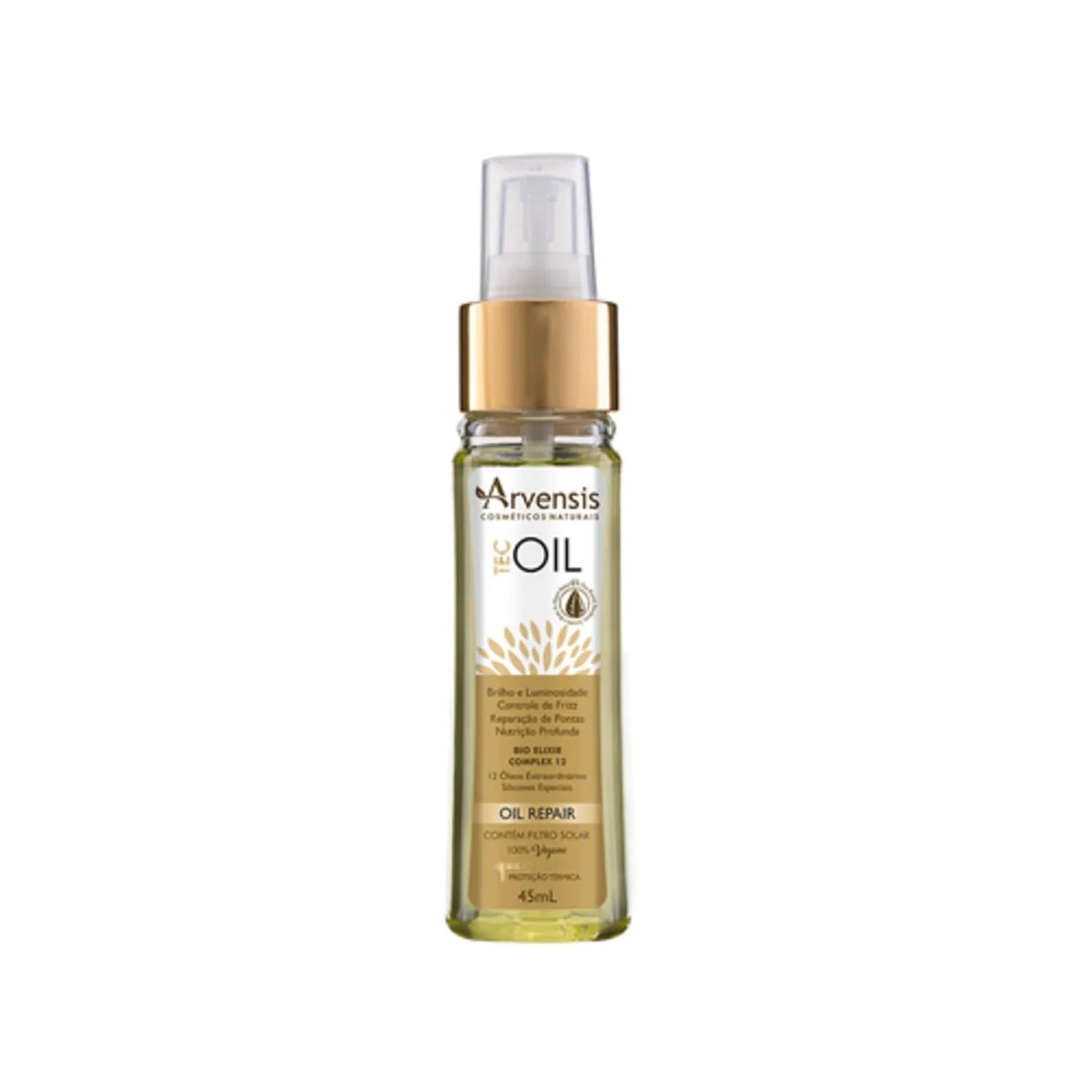 Arvensis Cosméticos Naturais Tec Oil Finalizador Premium - Óleo Capilar 45ml