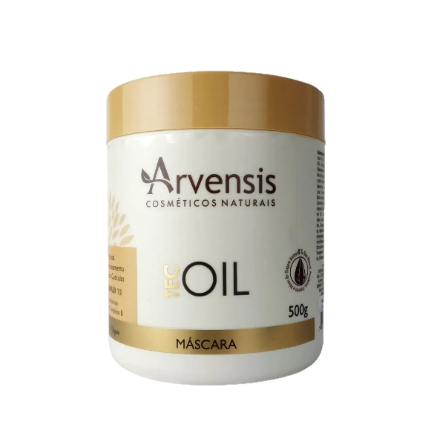 Arvensis Cosméticos Naturais Tec Oil Nutrição Profunda - Máscara Capilar 500g