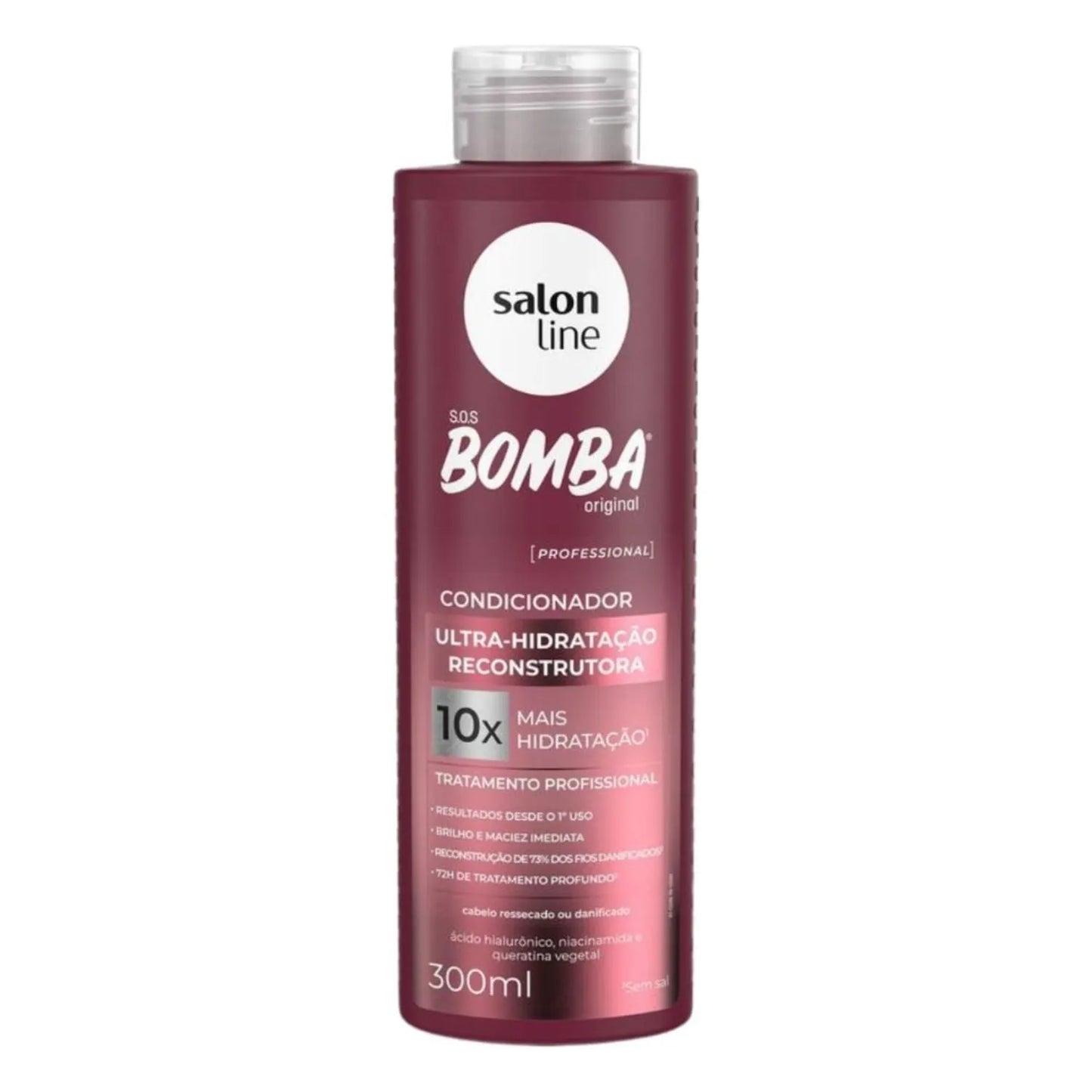 Condicionador Salon Line S.o.s Bomba Ultra-Hidratação Reconstrutora 300ml