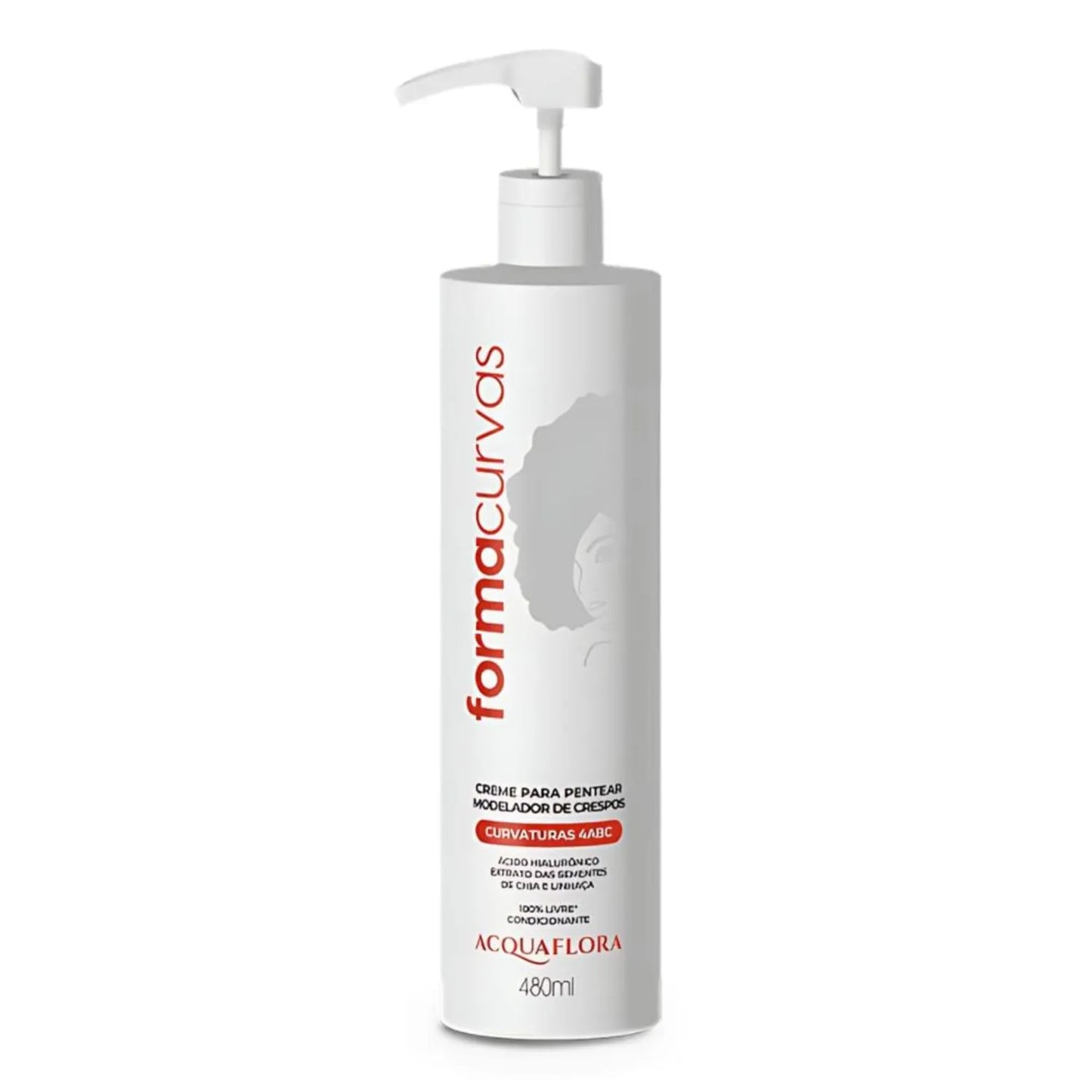 Creme para Pentear Acquaflora Forma Curvas Modelador de Crespos 480ml