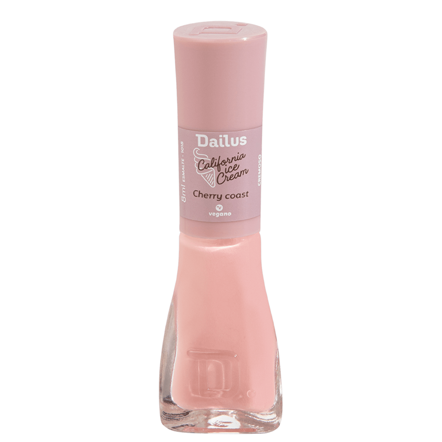 Dailus Califórnia Ice Cream 1018 Cherry Coast - Esmalte Cremoso 8ml