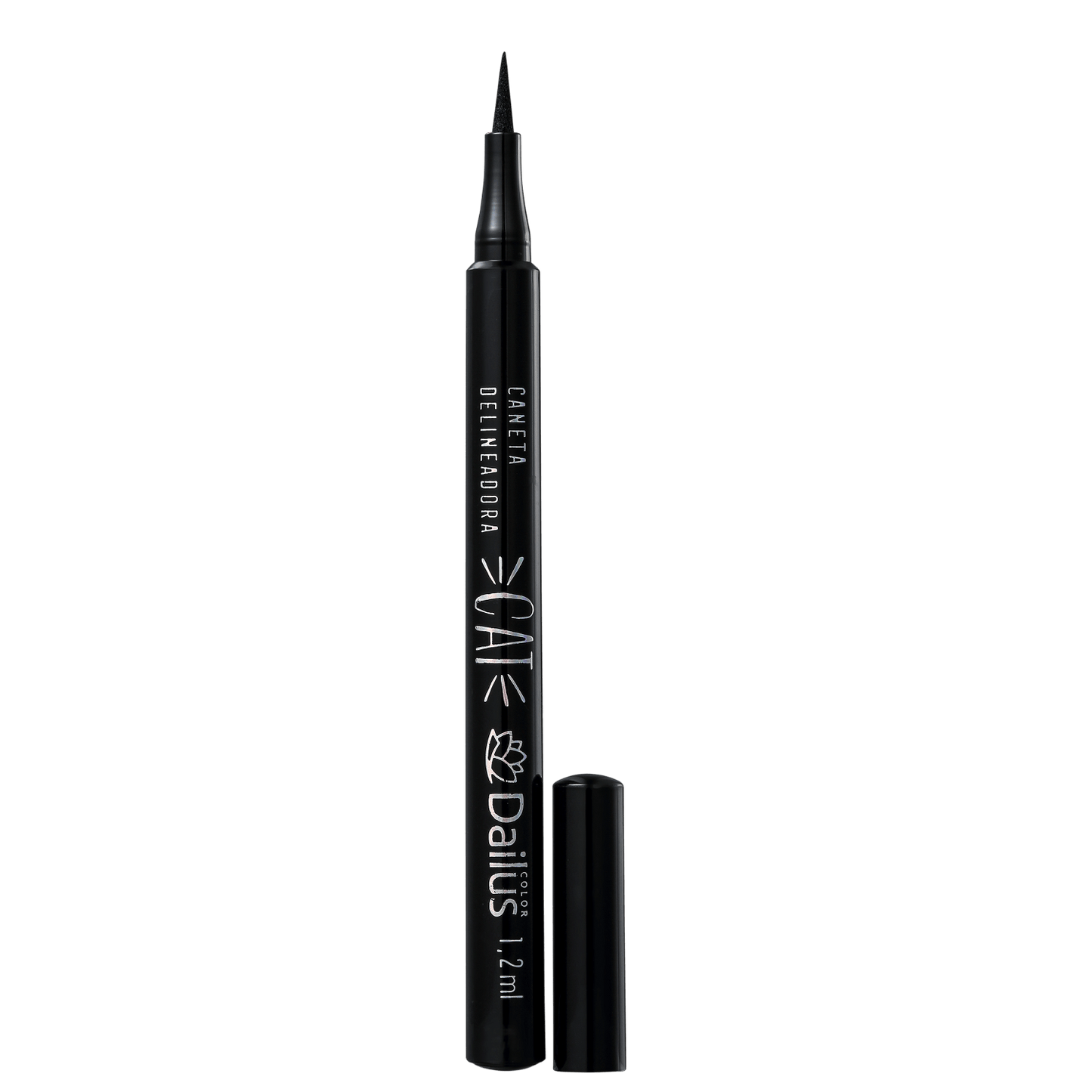 Dailus Cat 02 Preto - Caneta Delineadora 1,2ml
