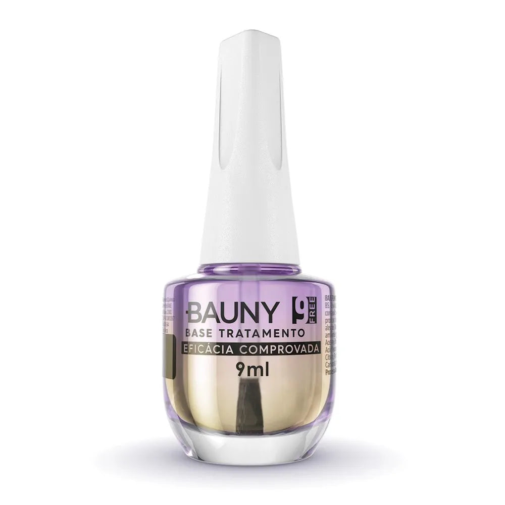 Esmalte Cremoso 9free base tratatmento Bauny 9ml