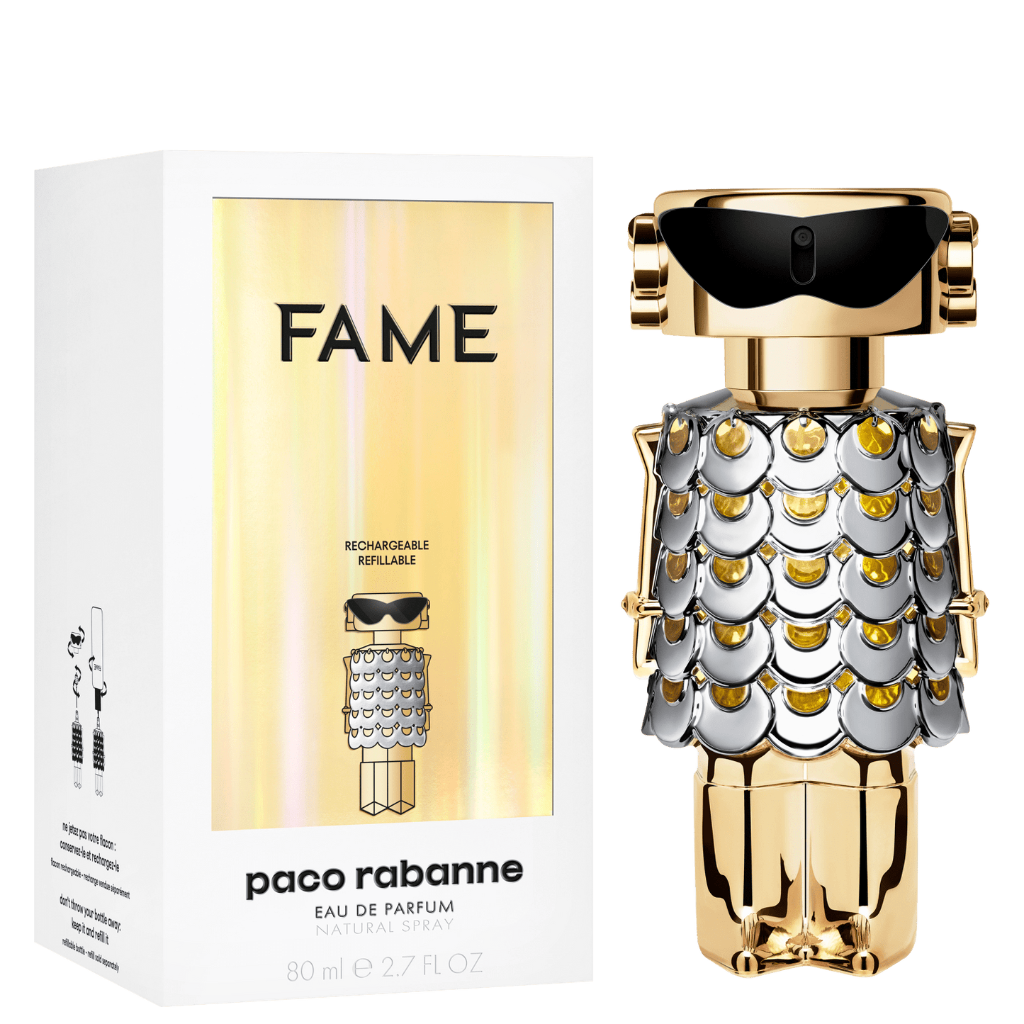 Fame Paco Rabanne Eau de Parfum - Perfume Feminino 80ml
