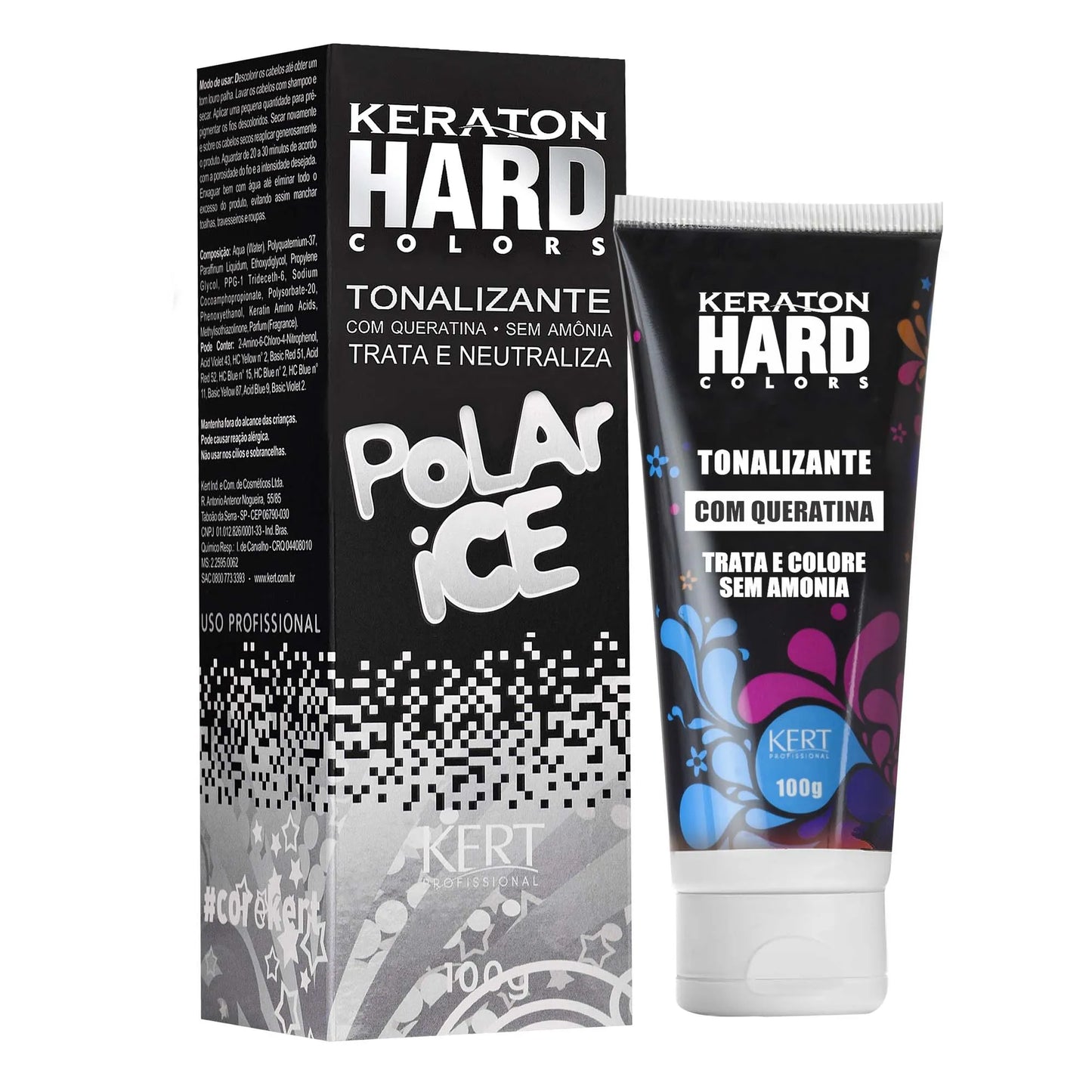 Keraton Hard Colors Polar Ice Tonalizante 100g