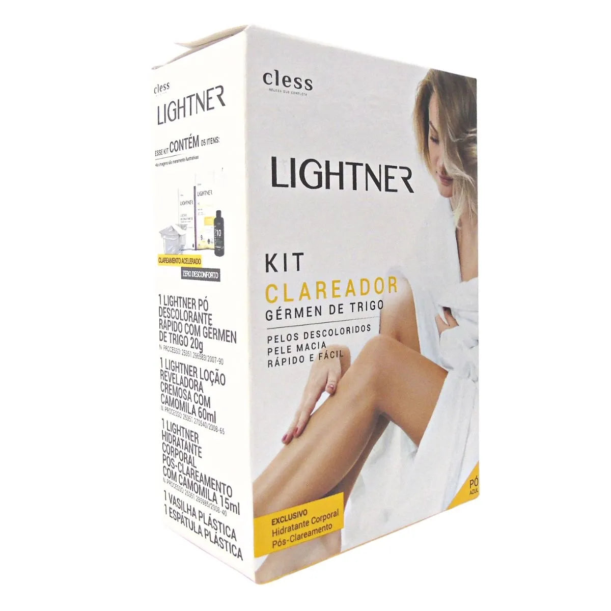 Kit Clareador Cless Lightner - Gérmen De Trigo