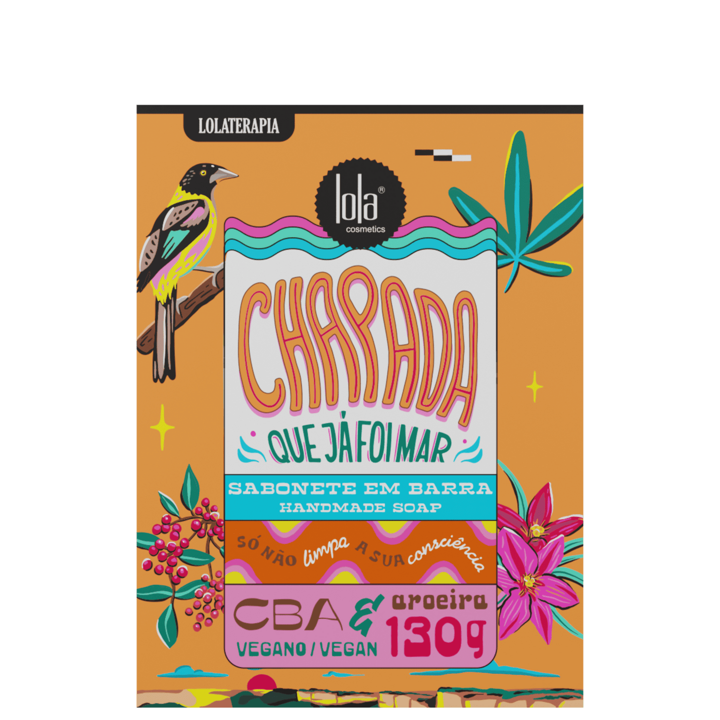 Lola Cosmetics Chapada Que Já Foi Mar - Sabonete em Barra 130g