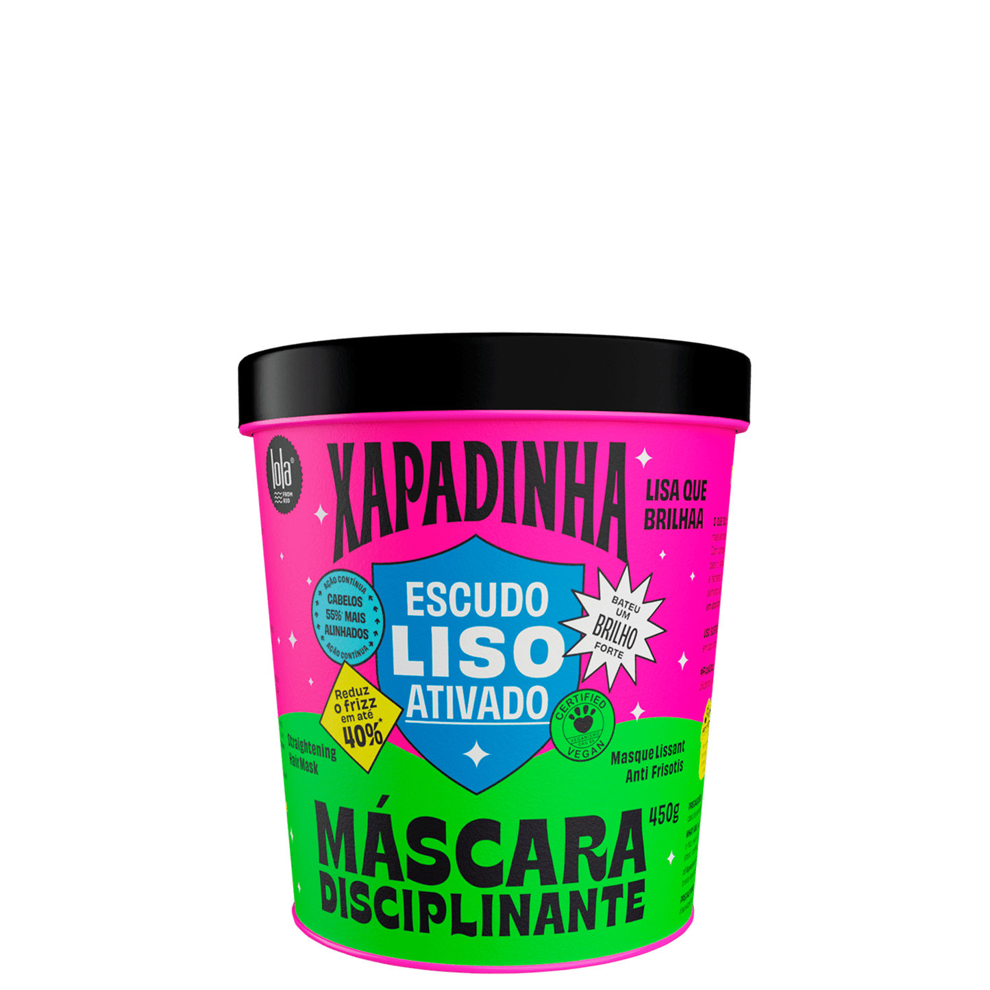 Lola Cosmetics Xapadinha - Máscara Capilar Disciplinante 450g