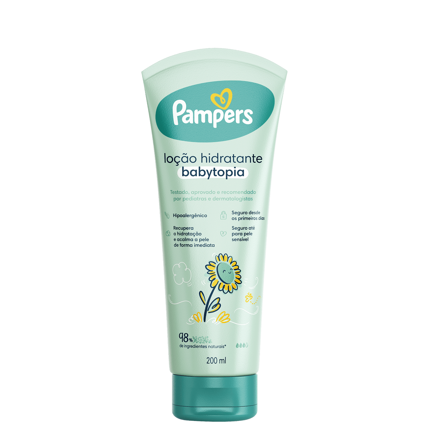 Pampers Babytopia Girassol - Loção Hidratante Corporal 200ml