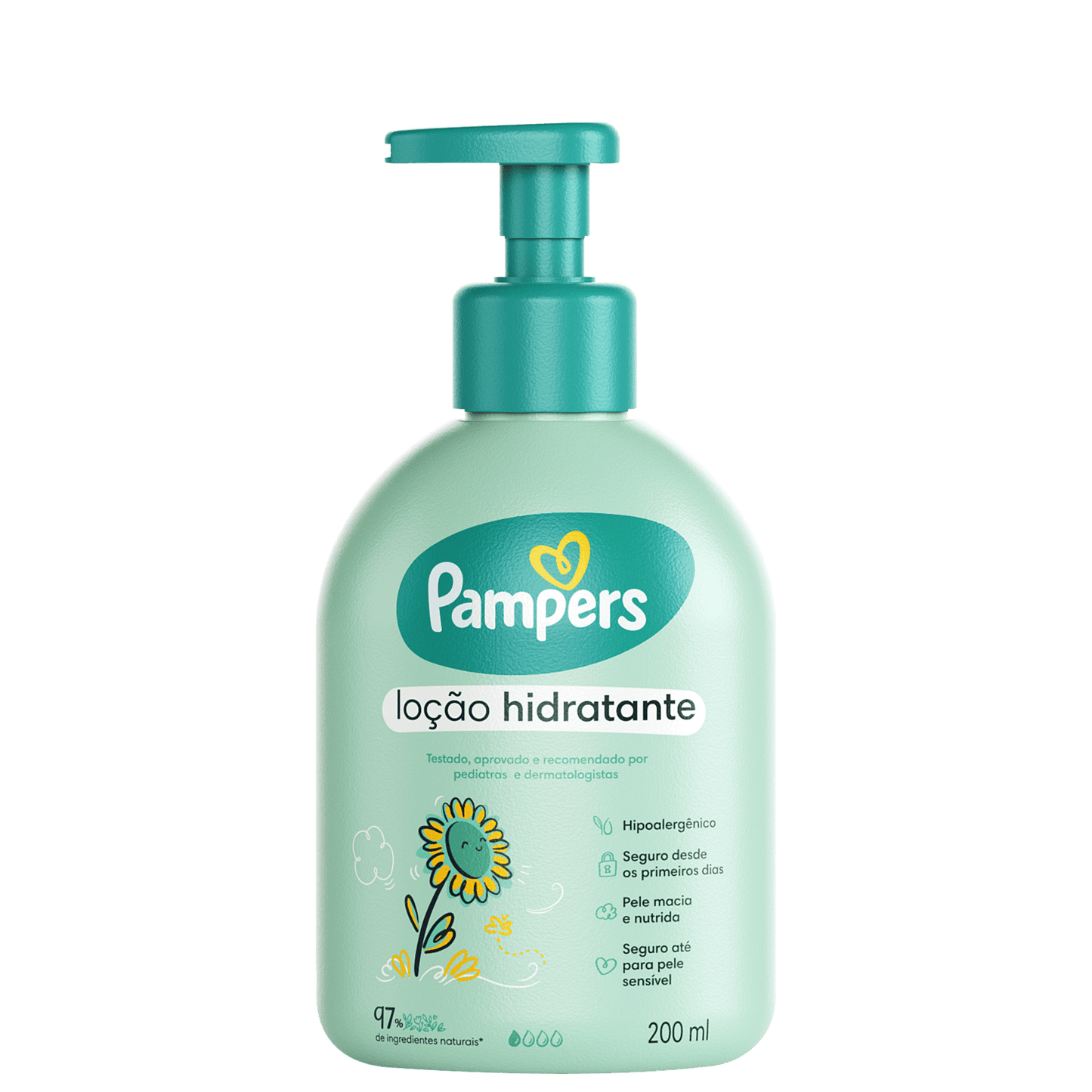 Pampers Girassol - Loção Hidratante Corporal 200ml