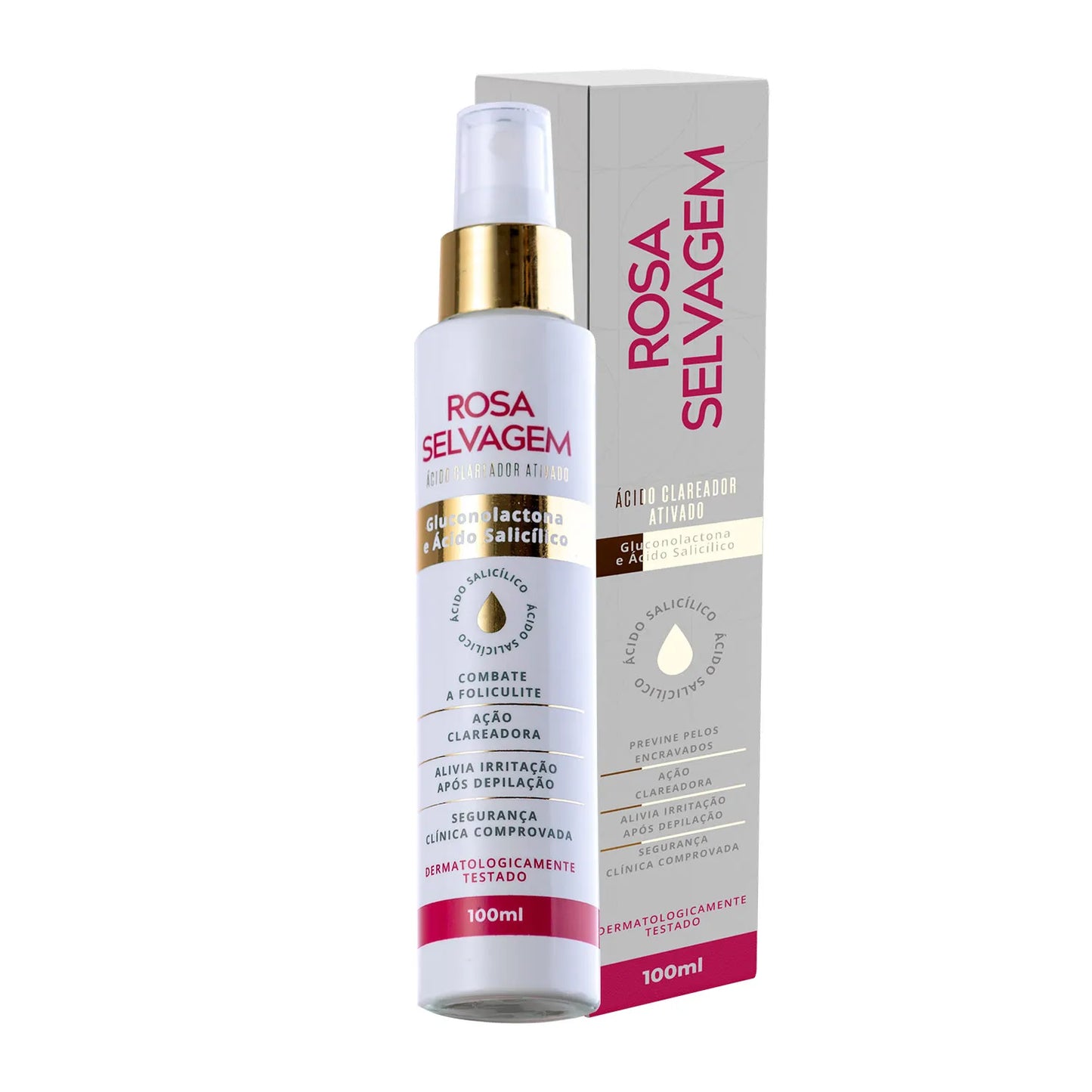 Rosa Selvagem - Óleo Clareador de Manchas 100ml