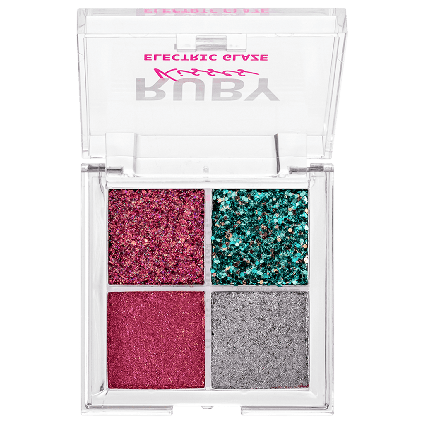 Ruby Kisses Electric Glaze Fuchsia - Paleta de Sombras 5,6g