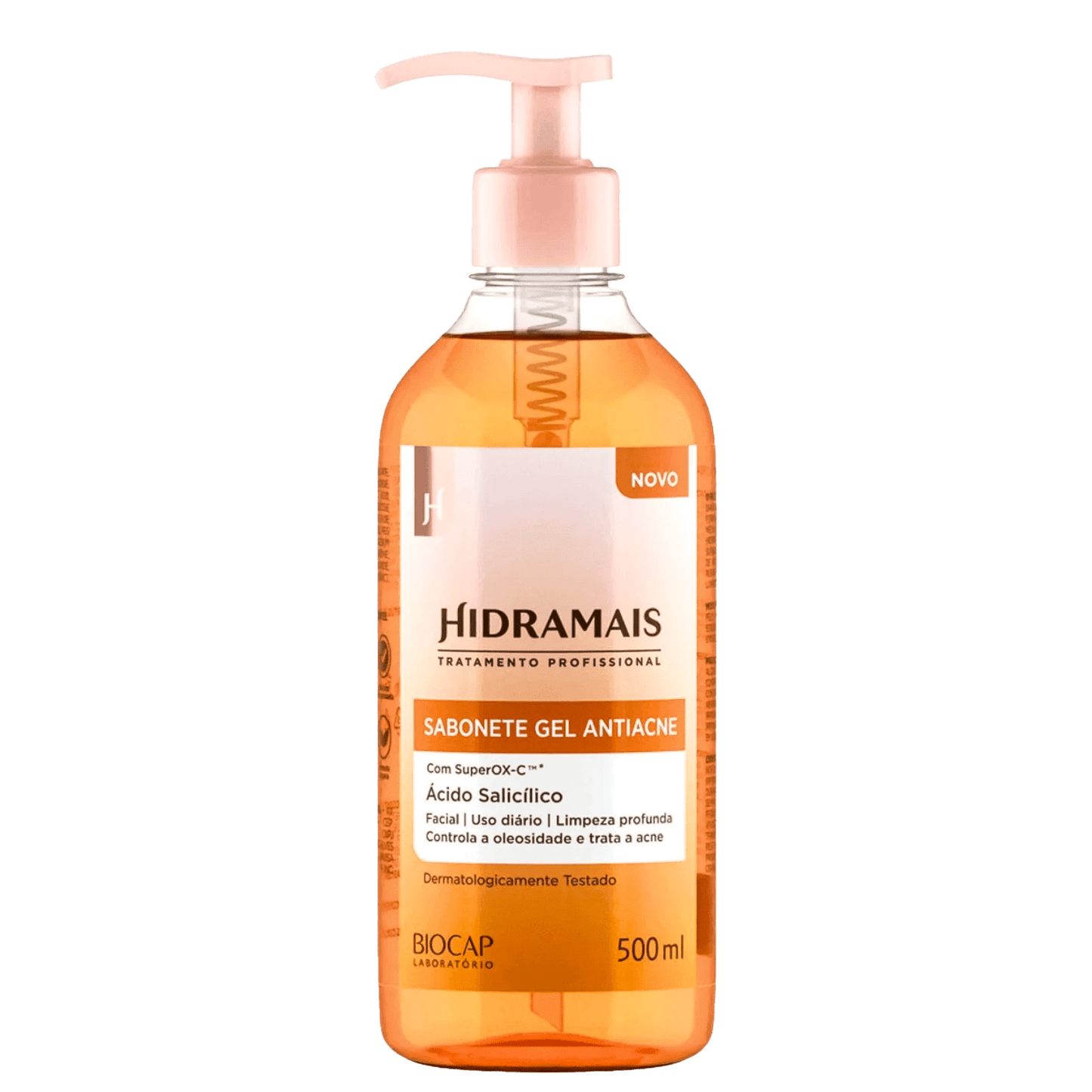 Sabonete Gel Vitamina C Facial Acne super ox c 500ml