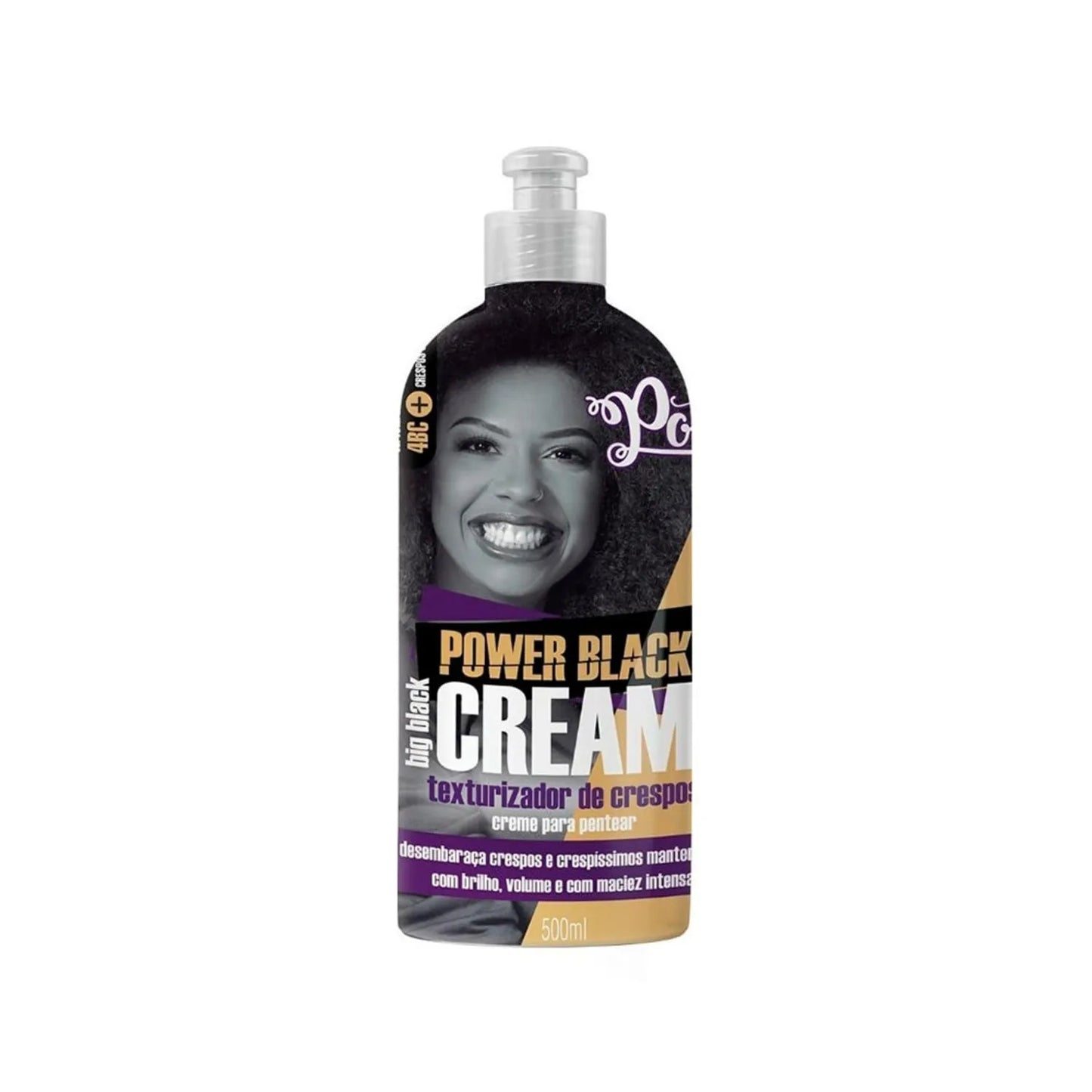 Soul Power Black Big Black Cream - Creme para Pentear 500ml