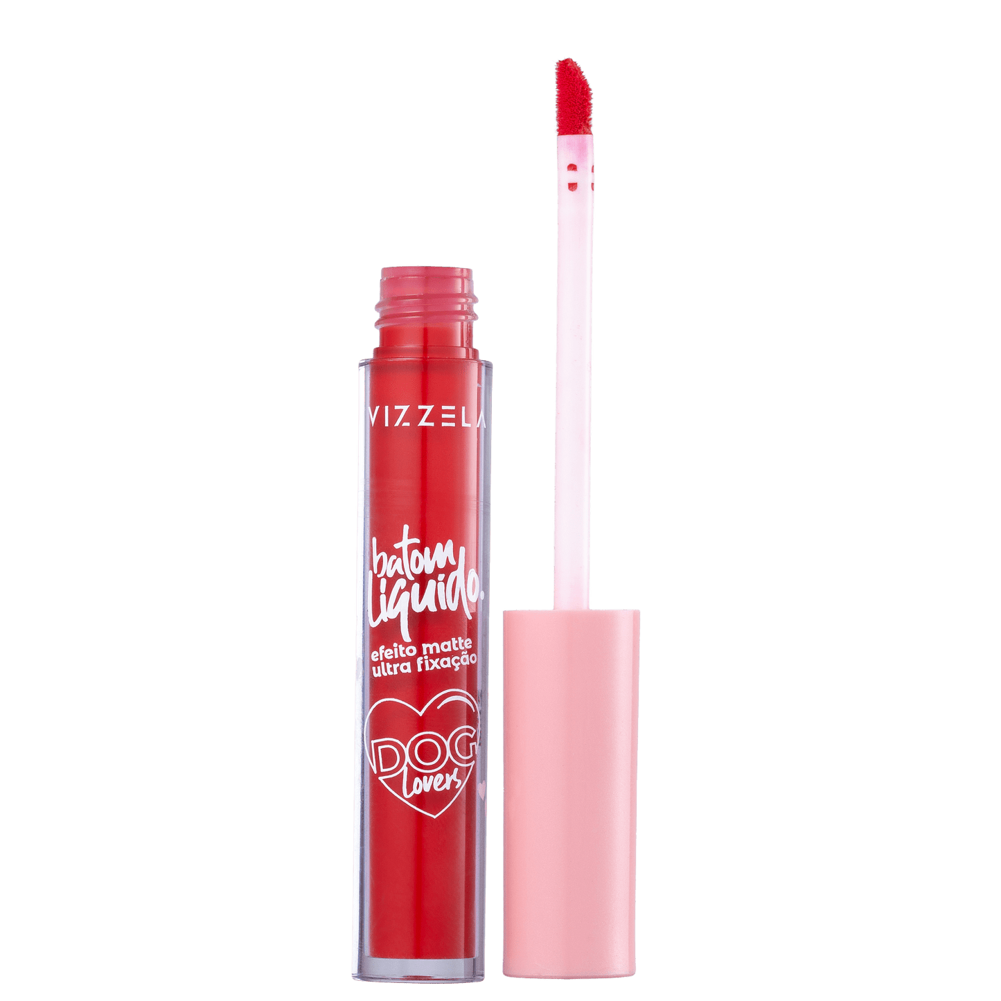 Vizzela Cosméticos Dog Lovers Cor 08 Cavalier - Batom Líquido 3,5g