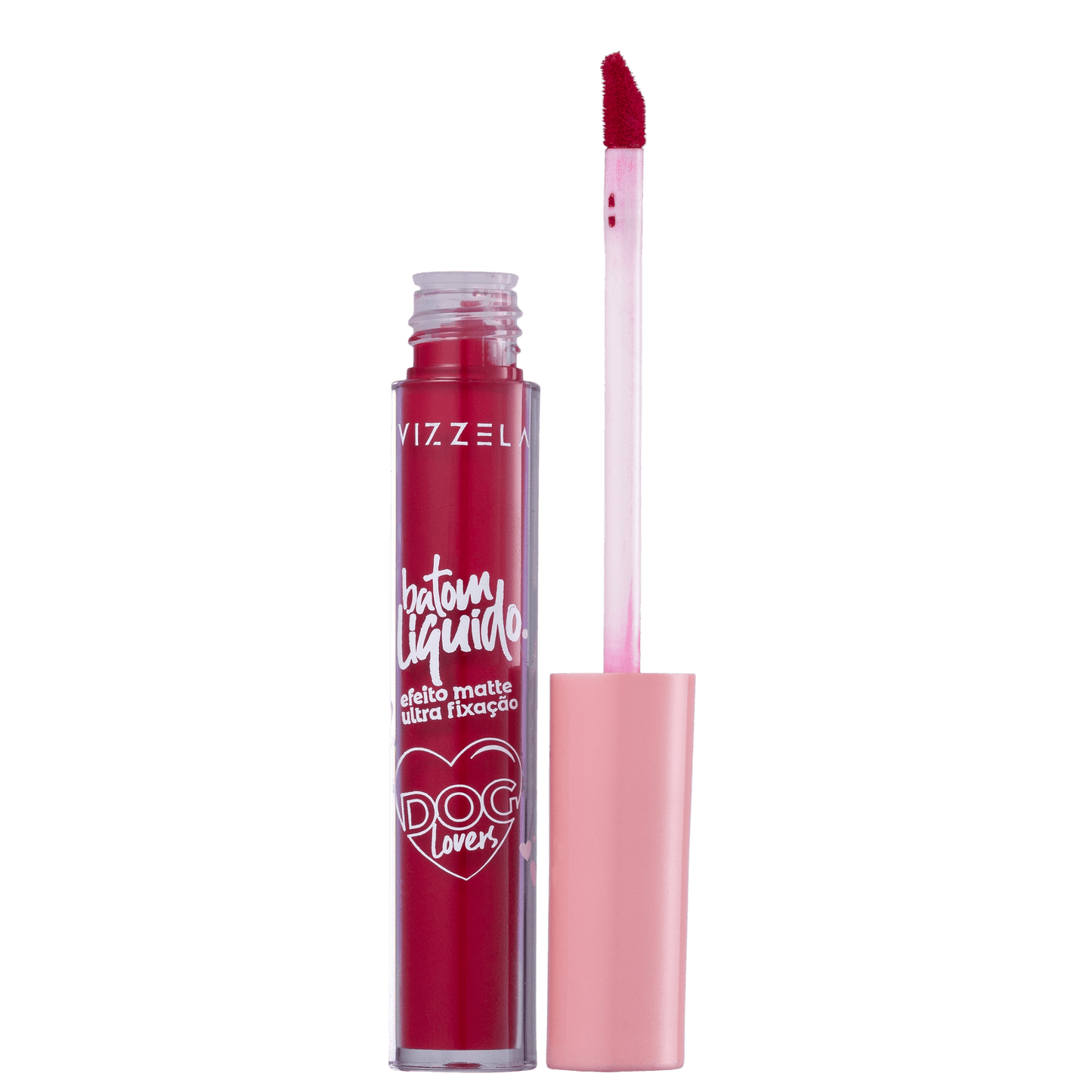 Vizzela Cosméticos Dog Lovers Cor 09 Bulldog - Batom Líquido 3,5g