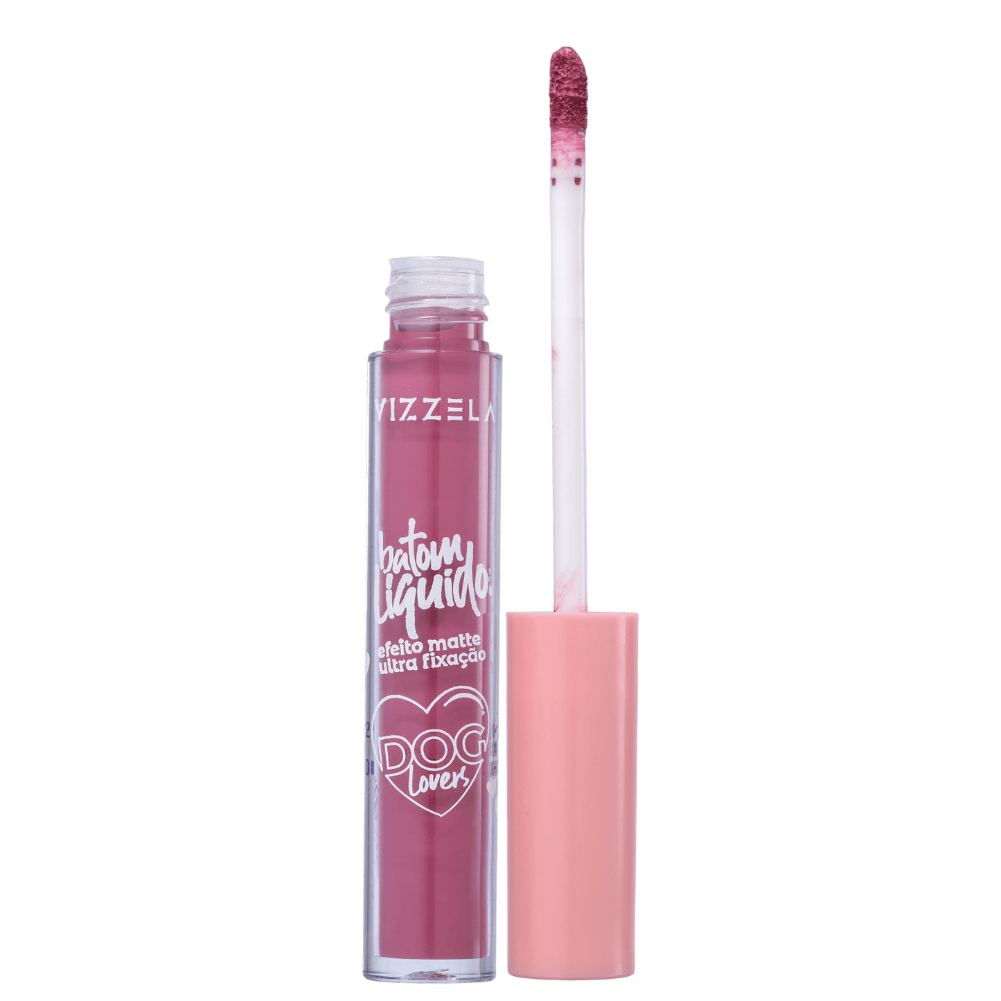 Vizzela Cosméticos Dog Lovers Cor 17 Chow Chow - Batom Líquido 3,5g