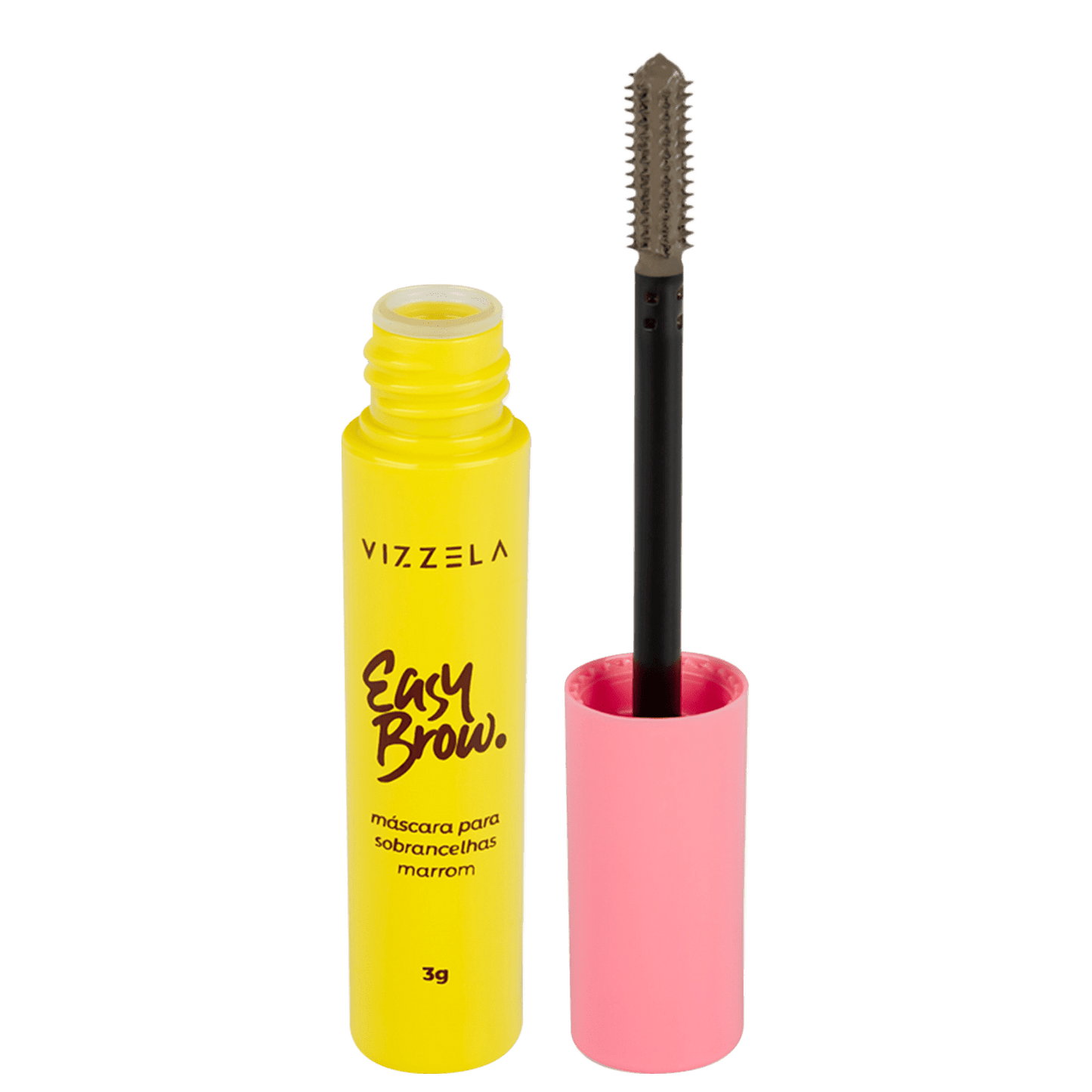 Vizzela Cosméticos Easy Brow Cor 01 - Máscara para Sobrancelhas 3g