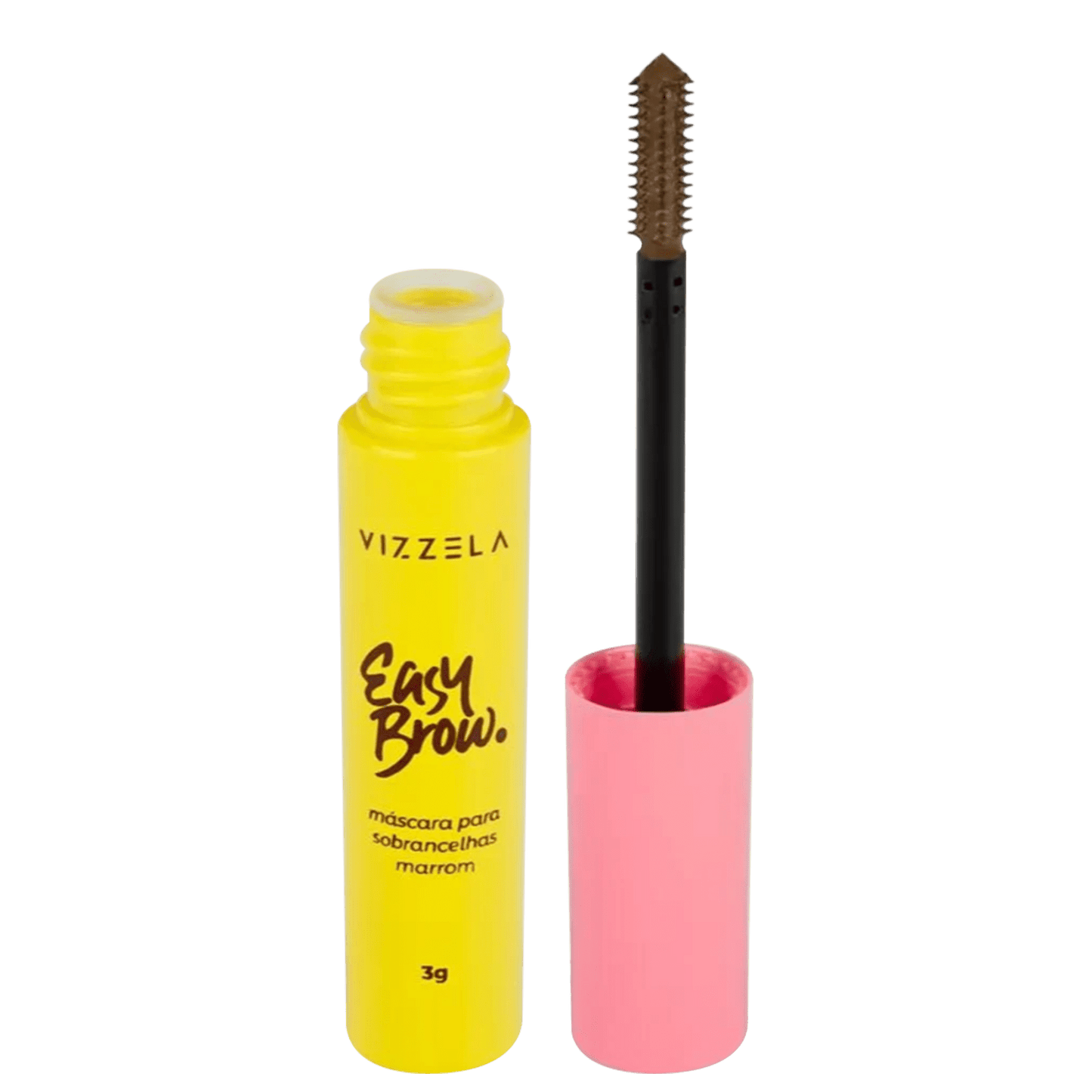 Vizzela Cosméticos Easy Brow Cor 02 - Máscara para Sobrancelhas 3g