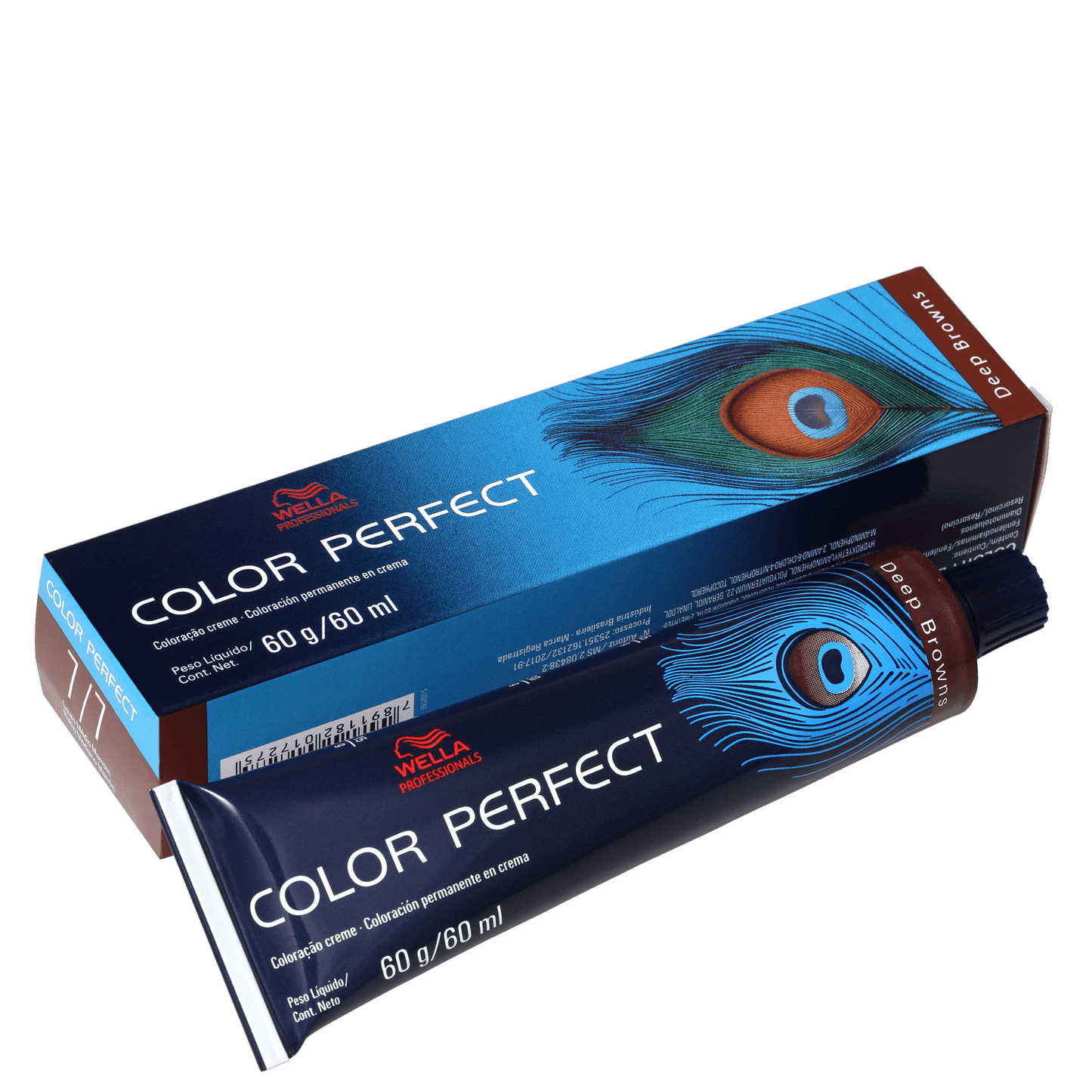 Wella Professionals Color Perfect 7/7 Louro Médio Marrom - Coloração Permanente 60g