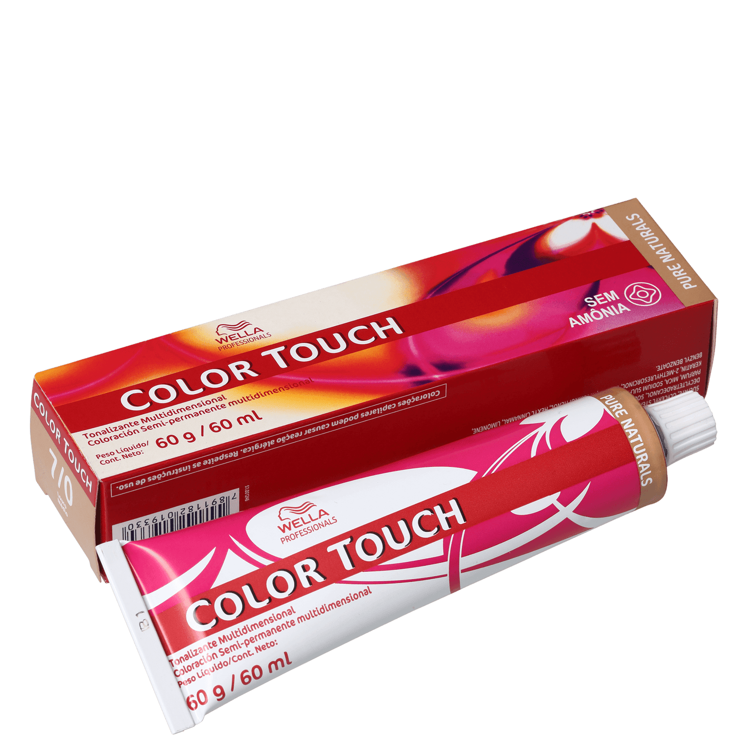 Wella Professionals Color Touch 7/0 Louro Médio - Tonalizante 60g