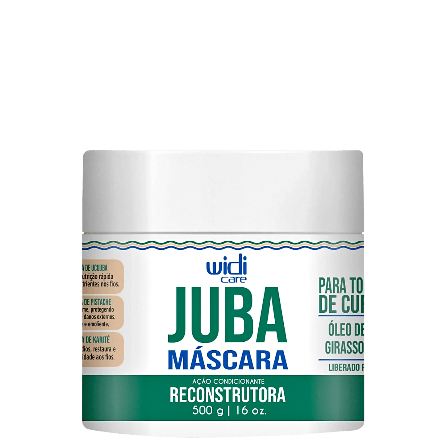Wide Care Juba Máscara Reconstrução Ação Condicionante 500ml