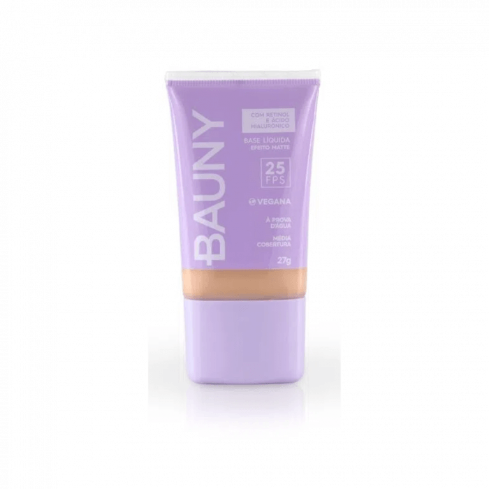 Bauny - Base Matte Retinol com FPS 25 cor 040