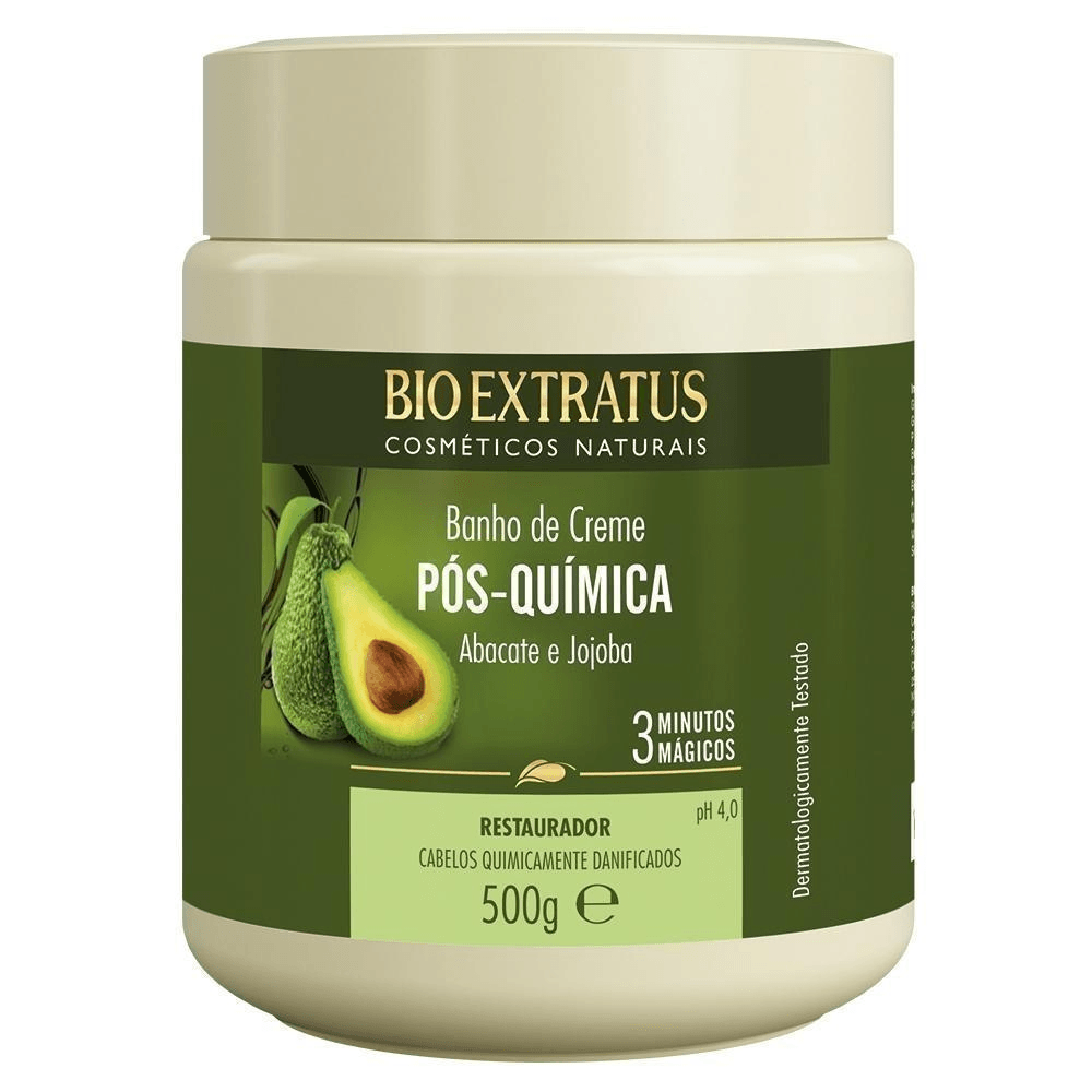 Bio Extratus Pós-Química - Banho de Creme 500g