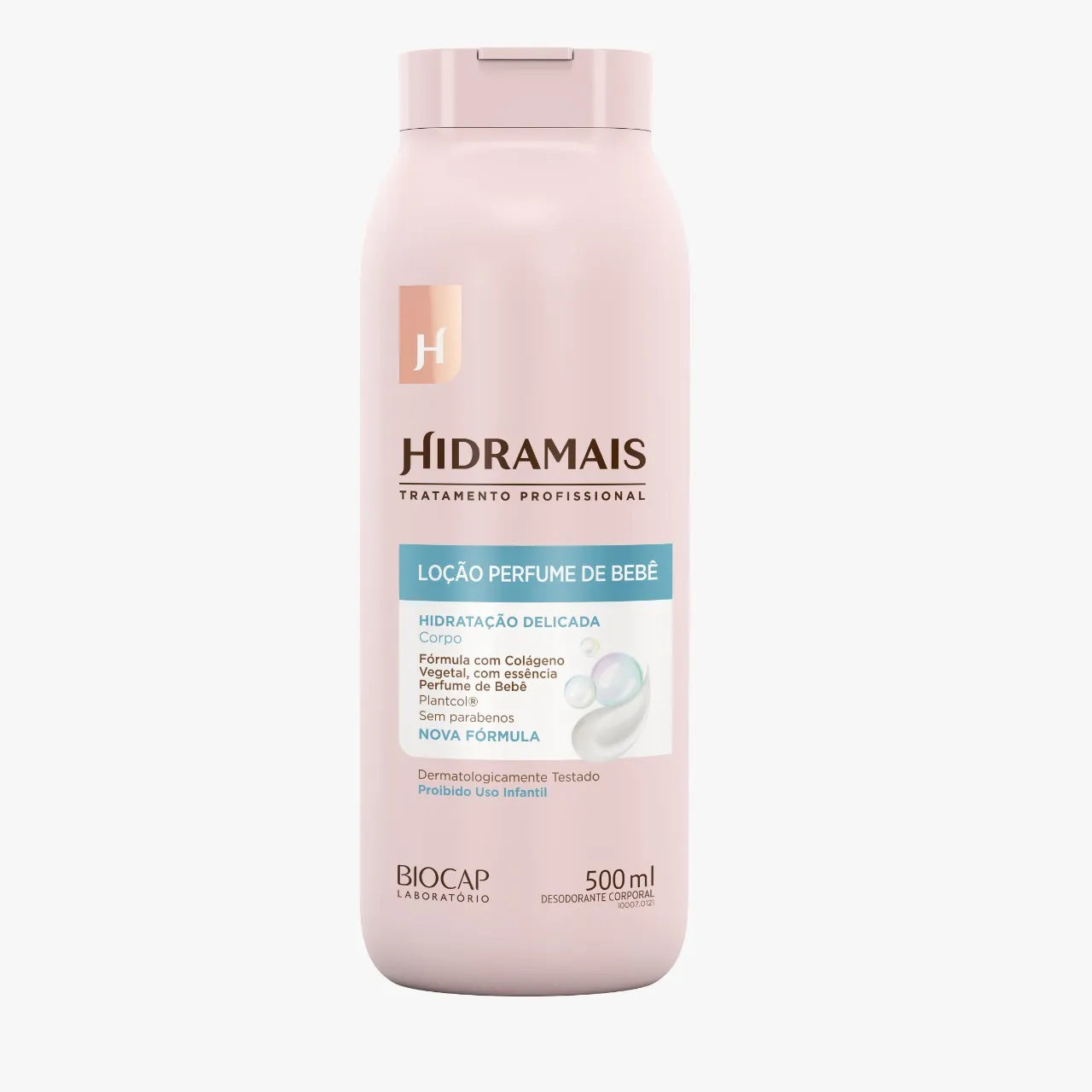 Loção Hidratante Perfume de Bebê 500ml Hidramais