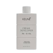 Keune Cream Developer Tinta Color & So Pure Color 3% - Oxidante 10 Volumes 1L