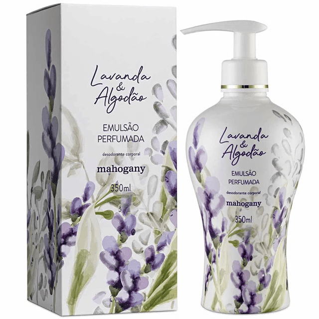 Hidratante Mahogany Lavanda e Algodão 350ml