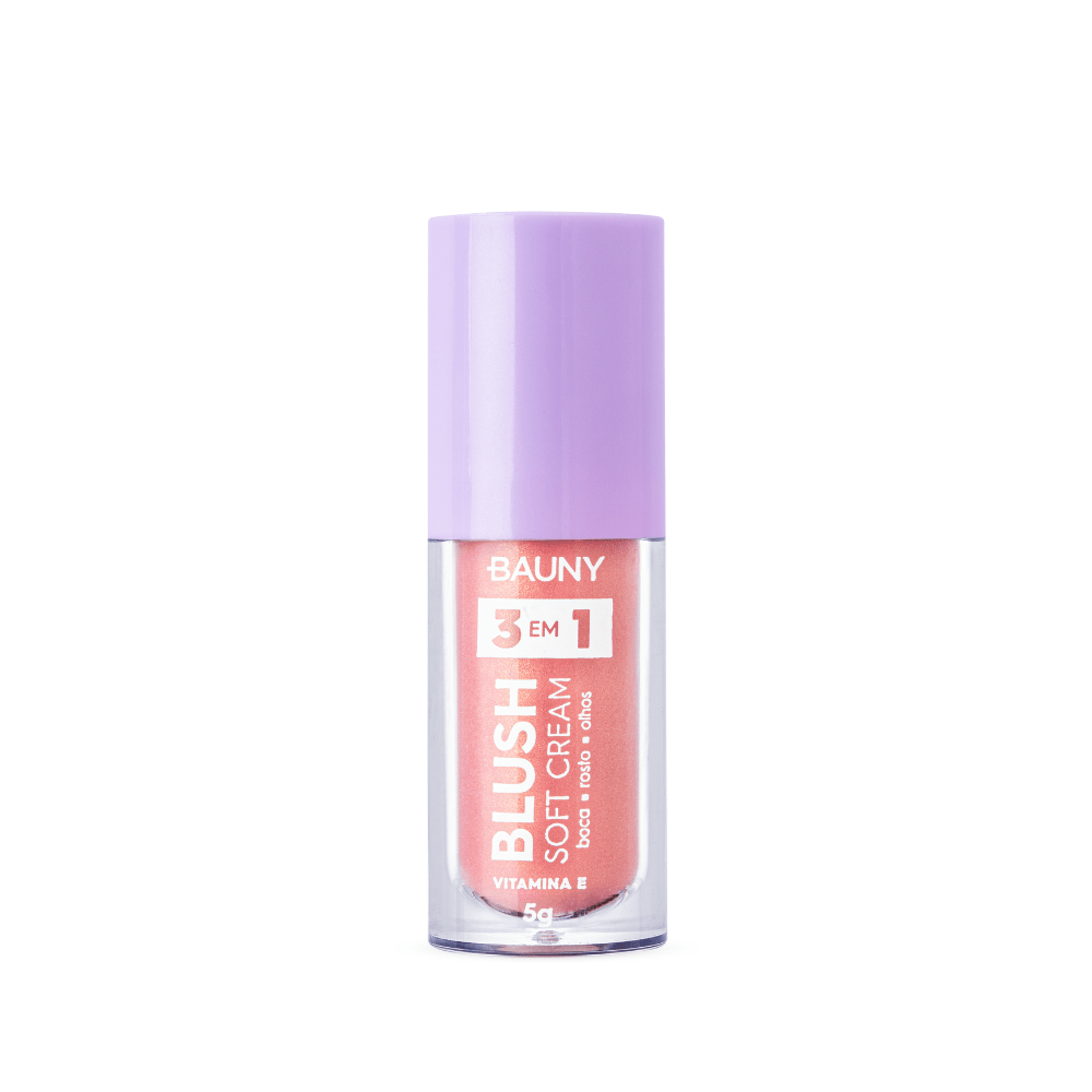 Bauny - Blush Líquido Soft Cream 3 em 1 (Magic) - 5g