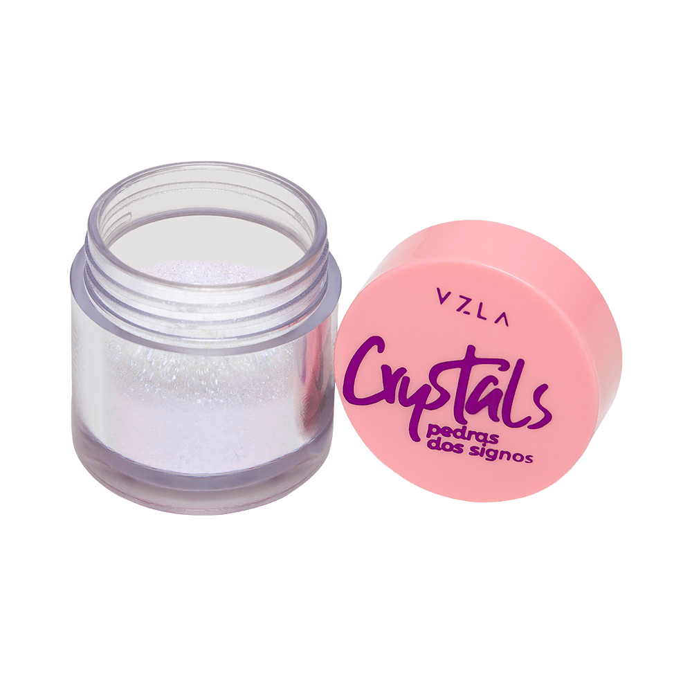 Vizzela Cosméticos Ecobrilho Crystals Pedra dos Signos Câncer - Pigmento 1,5g
