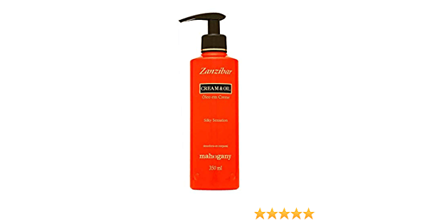 Óleo em creme Zanzibar Mahogany 350ml