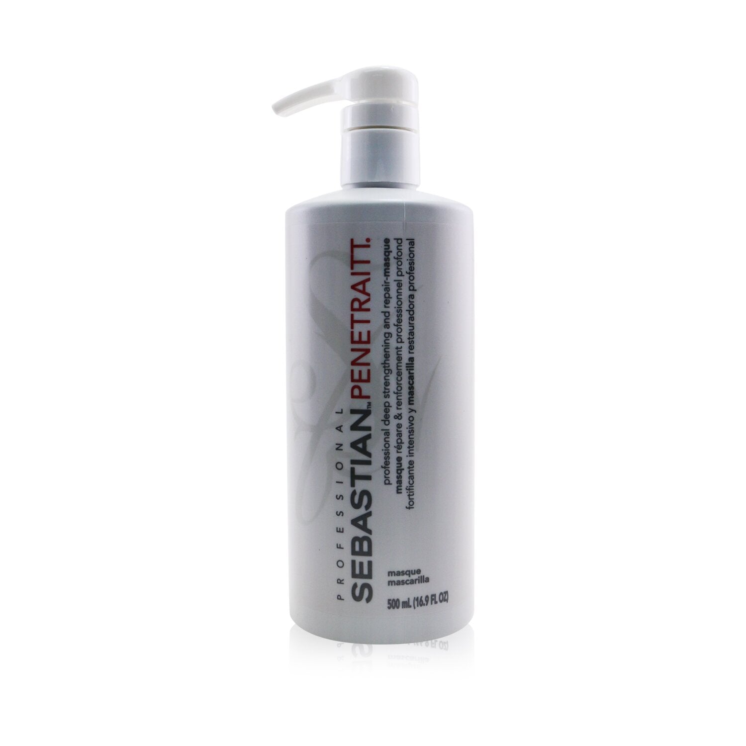 Sebastian Professional Penetraitt Máscara 500ml - frasco fundo branco