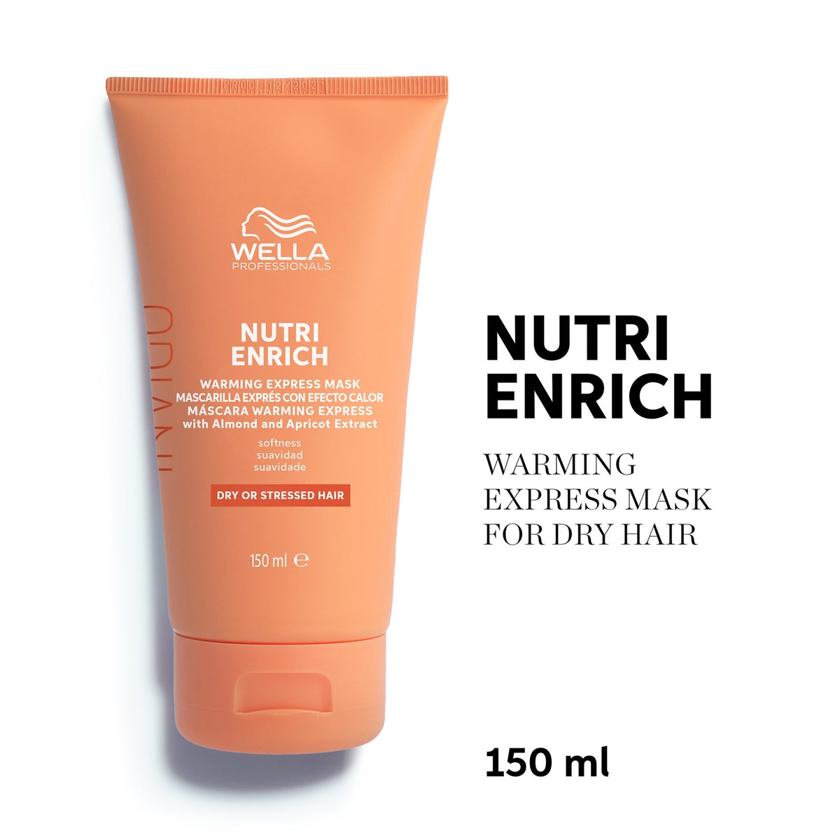 Wella Invigo Nutri-Enrich Máscara Autoaquecedora 150ml - vista lateral