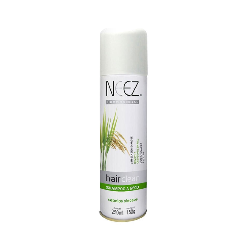 Neez Hair Clean Shampoo a Seco Cabelos Oleosos 250ml
