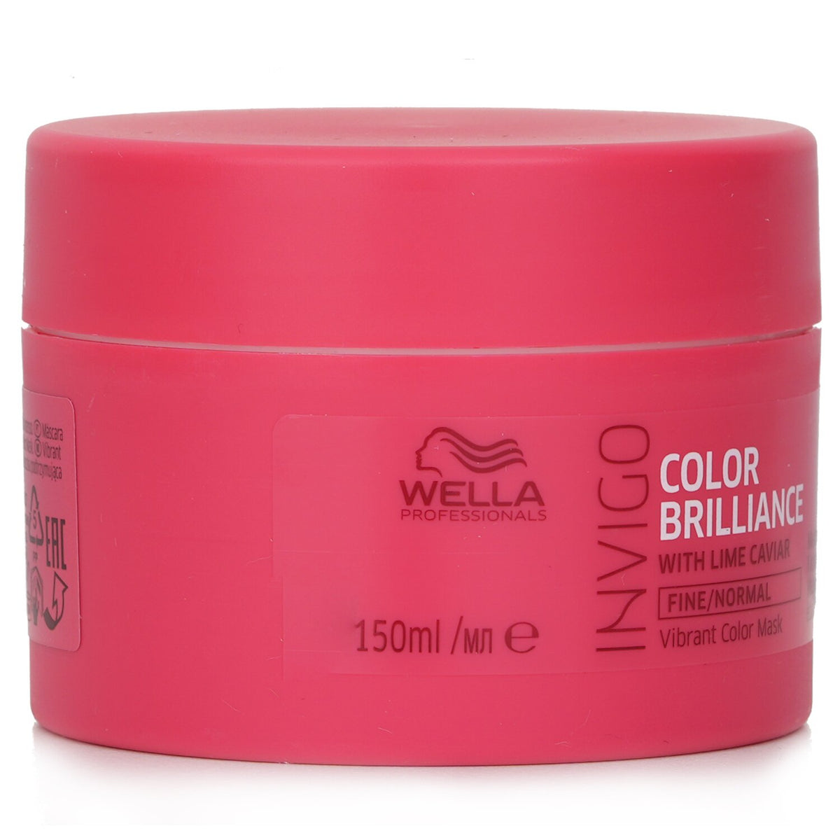 Wella Invigo Brilliance Máscara Capilar 150ml - vista lateral