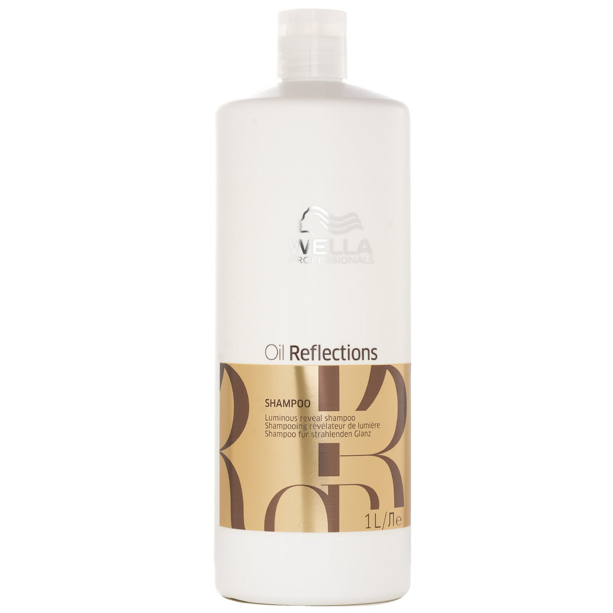 Wella Oil Reflections Shampoo Luminous Reveal 1L - vista lateral