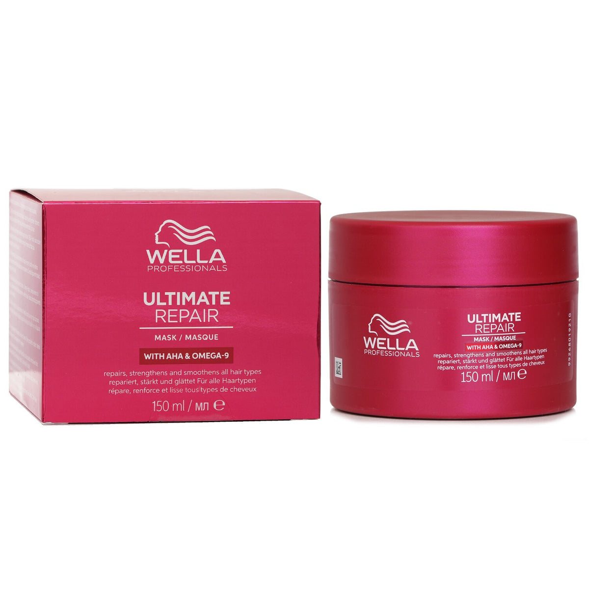 Wella Ultimate Repair Máscara Capilar 150ml - vista lateral