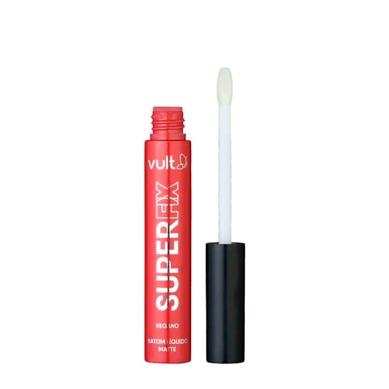 Vult Super Fix Vermelho Profundo - Batom Líquido Matte 5ml