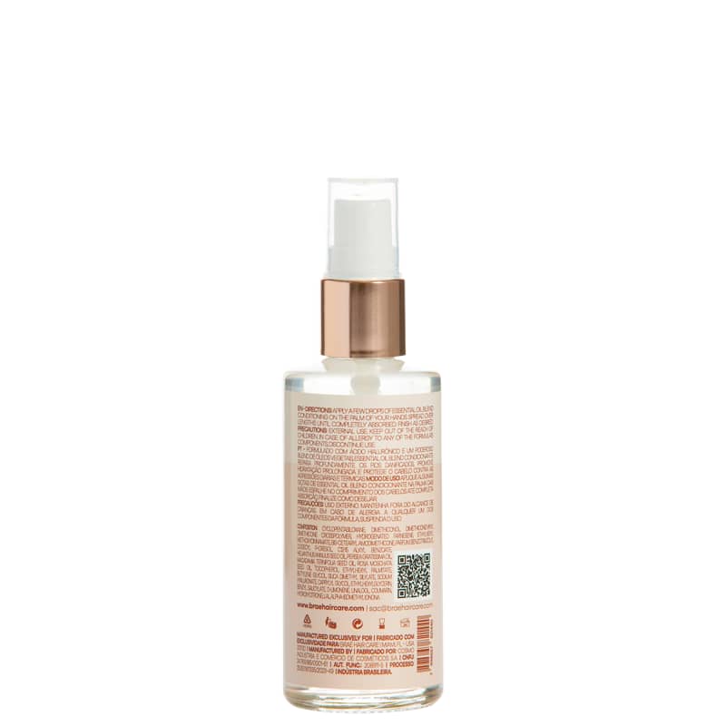 BRAÉ Essential Oil Blend - Óleo Capilar 60ml - verso