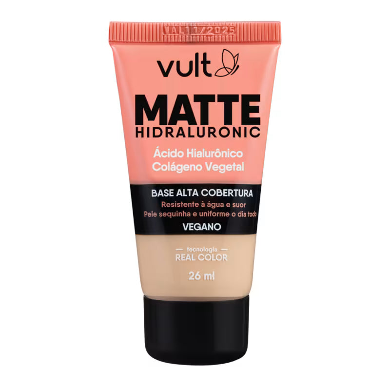 Vult Hidraluronic Matte V180 - Base Líquida 26ml