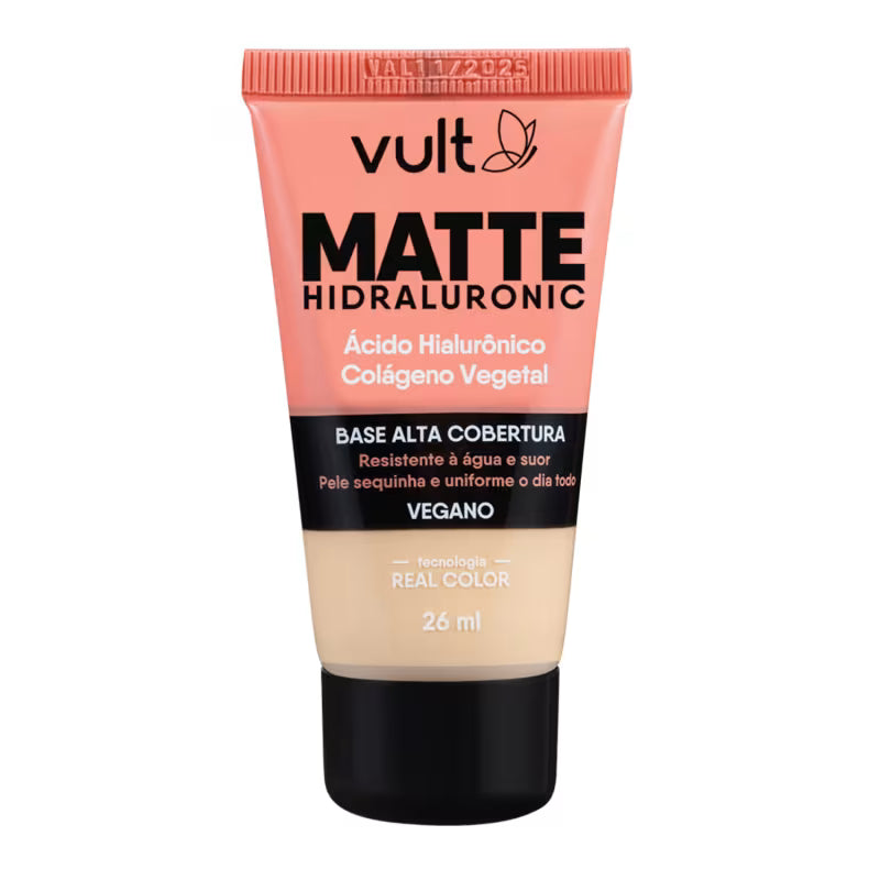 Vult Hidraluronic Matte V170 - Base Líquida 26ml
