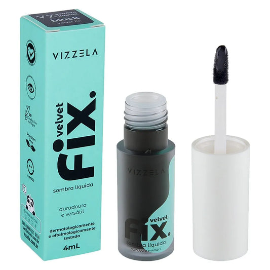 Sombra Líquida Velvet Fix - Vizzela Black